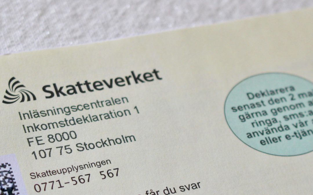 Deklarationen har kommit för dig med digital brevlåda